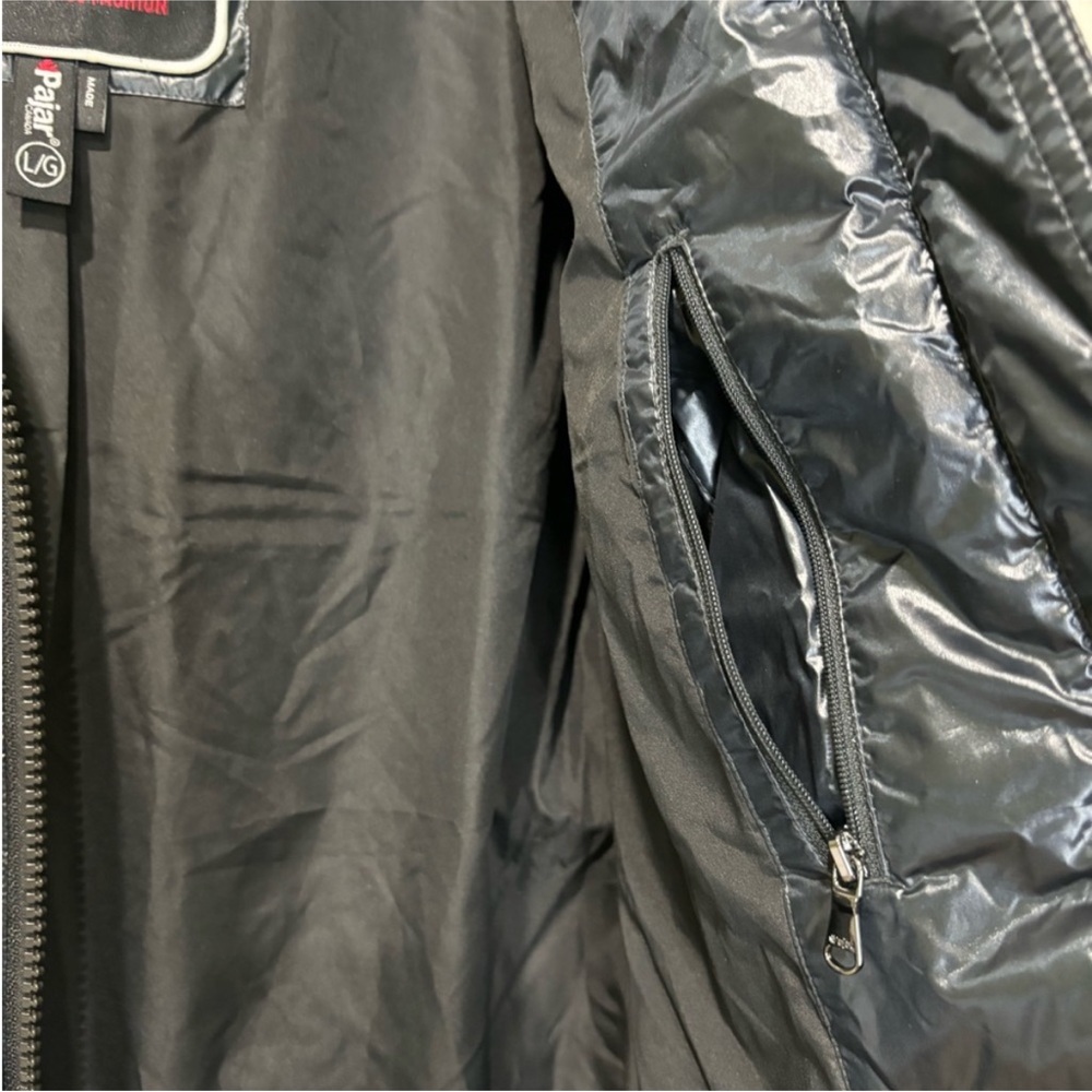 Pajar Canada Black Ruby Hooded Longline Down Puffer Coat - Picture 11 of 16